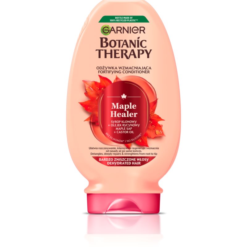 Garnier Botanic Therapy Ricinus Oil Stärkender Balsam für schwaches Haar mit Neigung zu Haarausfall 200 ml