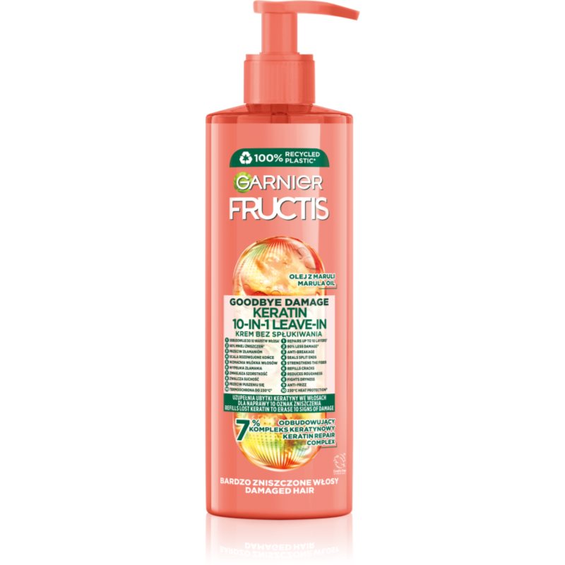 Garnier Fructis Goodbye Damage Leave-in hårvård 400 ml female