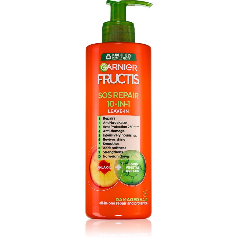Garnier Fructis SOS Repair 10IN1 bezoplachová vlasová péče 400 ml