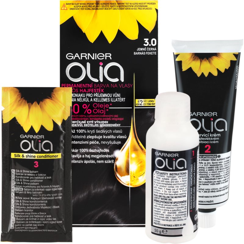 Garnier Olia фарба для волосся відтінок Soft Black