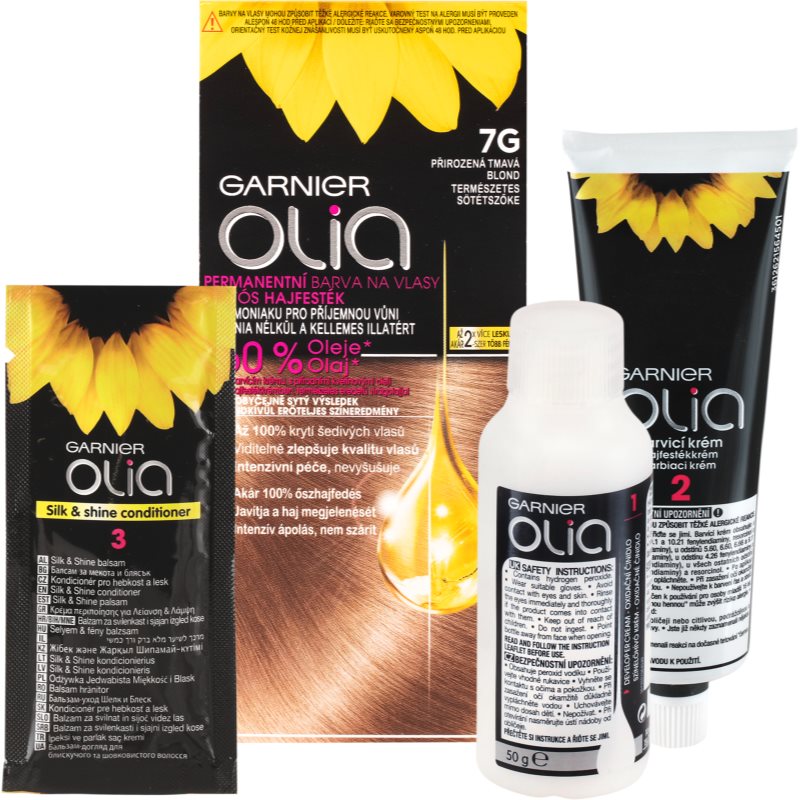 Garnier Olia фарба для волосся відтінок 7G Dark Greige