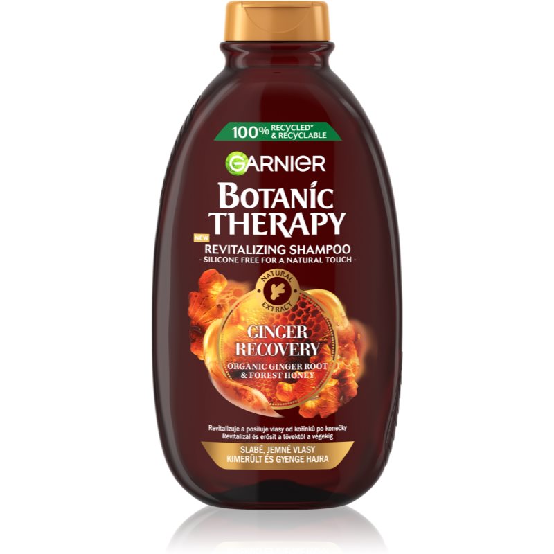 Фото - Шампунь Garnier Botanic Therapy Ginger Recovery szampon do włosów osłabionych i zn 
