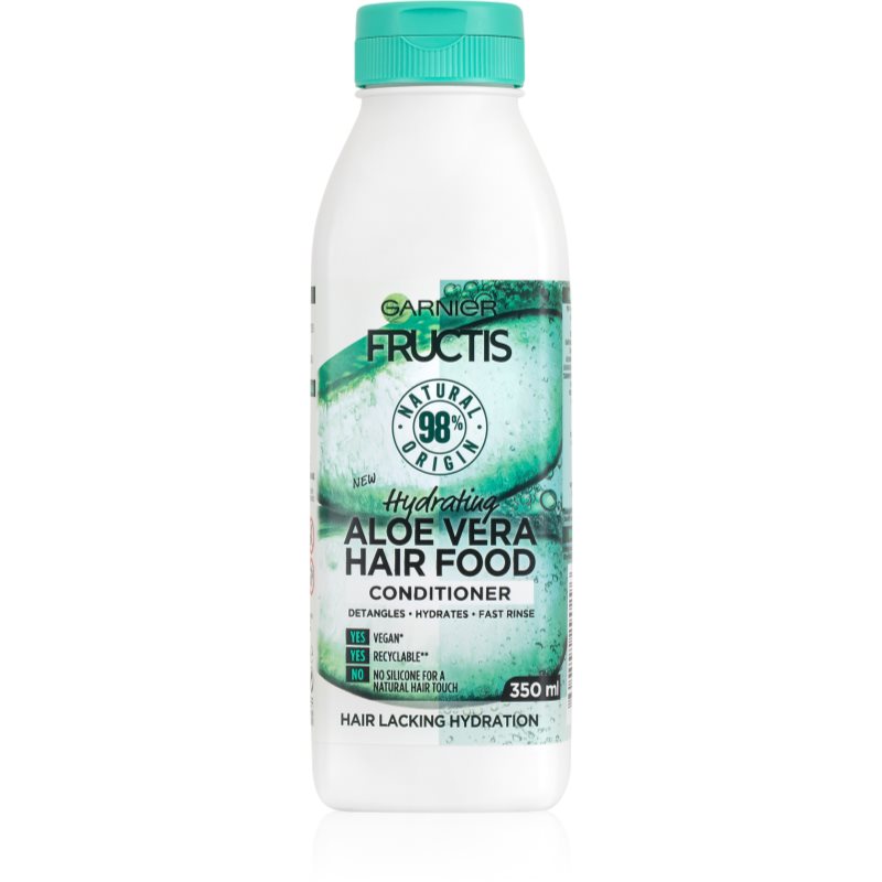 Garnier Fructis Aloe Vera Hair Food hydratačný kondicionér pre normálne až suché vlasy 350 ml