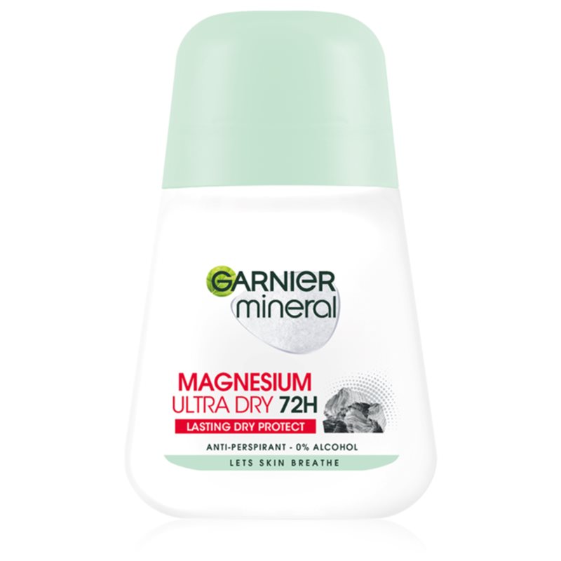Garnier Mineral Magnesium Ultra Dry 72h 50 ml antiperspirant pre ženy roll-on