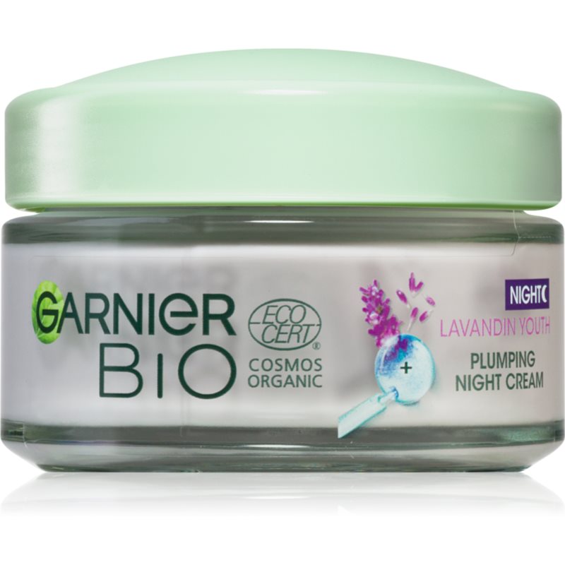 Garnier Bio Lavandin nočný krém proti prejavom starnutia pleti 50 ml
