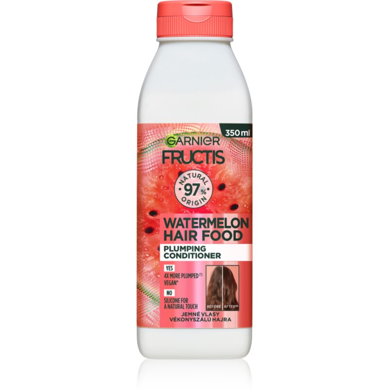 Garnier Fructis Watermelon Hair Food Volume Conditioner for Fine Hair 350 ml

