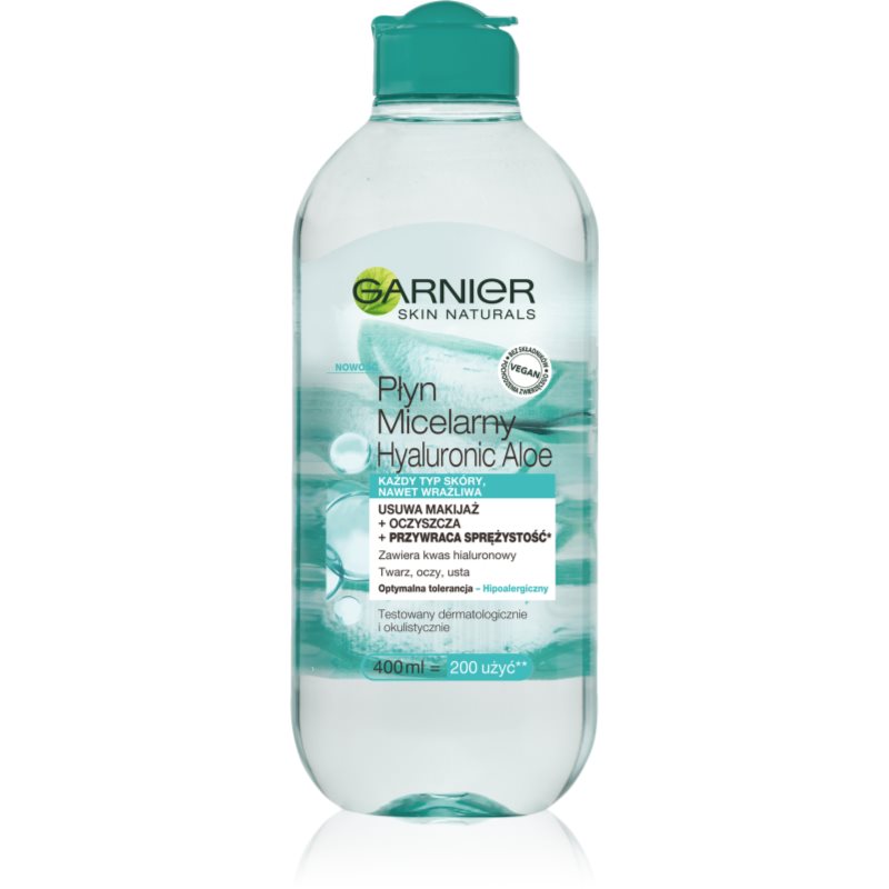 Garnier Skin Naturals Micellar Hyaluronic Aloe Water Micellärt vatten 400 ml female