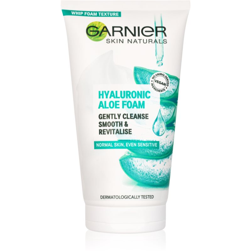Garnier Skin Naturals Hyaluronic Aloe Foam очищаюча пінка 150 мл