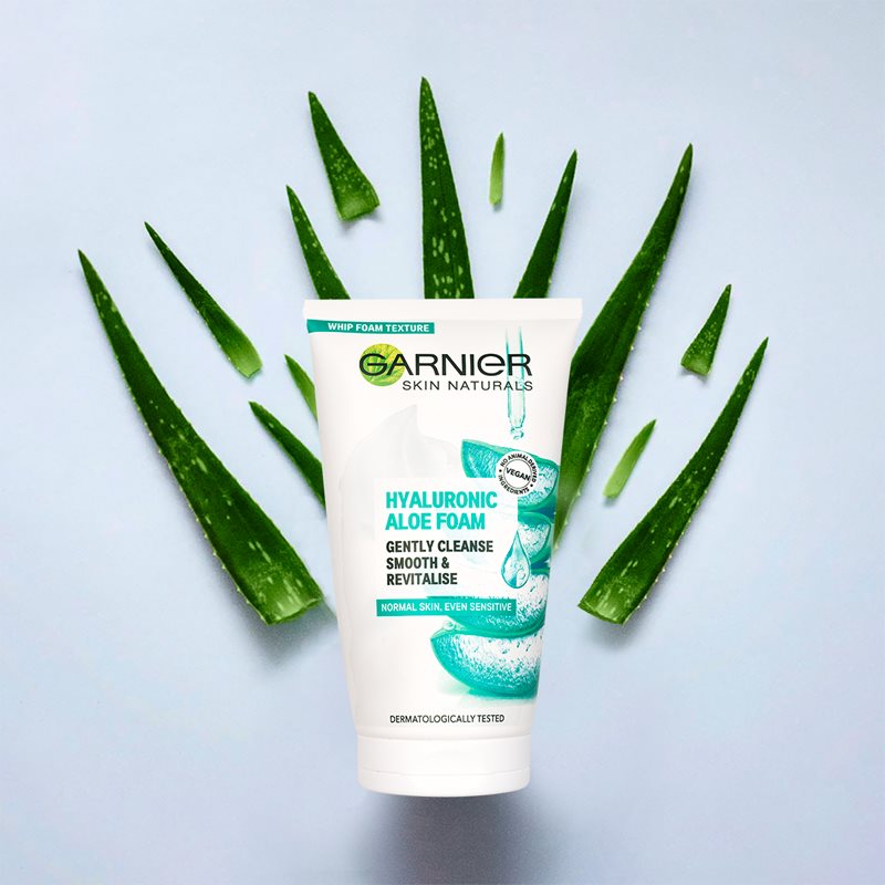 Garnier Skin Naturals Hyaluronic Aloe Foam очищаюча пінка 150 мл