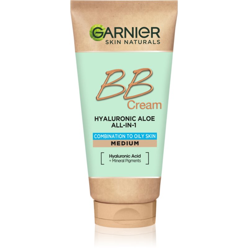 Garnier Skin Naturals BB Cream kräm för fet och blandhud Skugga 50 ml female