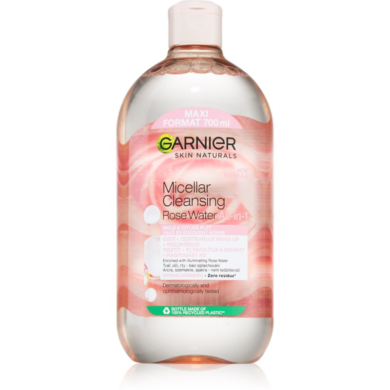 Garnier Garnier Skin Naturals μικυλλιακό νερό με ροδόνερο 700 μλ