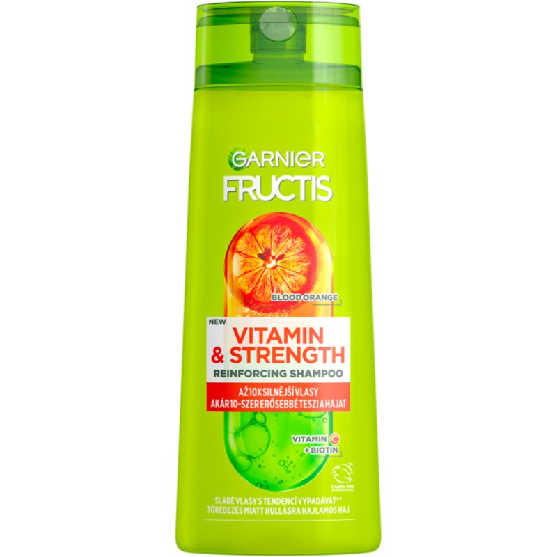 Garnier Fructis Vitamin & Strength wzmacniający szampon do włosów zniszczonych 400 ml