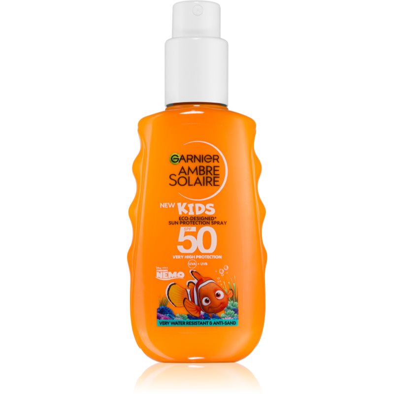 Garnier Ambre Solaire Kids sunscreen spray for kids SPF 50+ 150 ml
