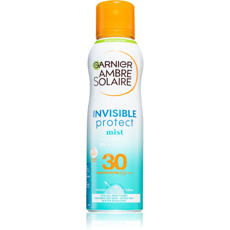 Garnier Ambre Solaire purškiamoji apsaugos nuo saulės dulksna SPF 30 200 ml