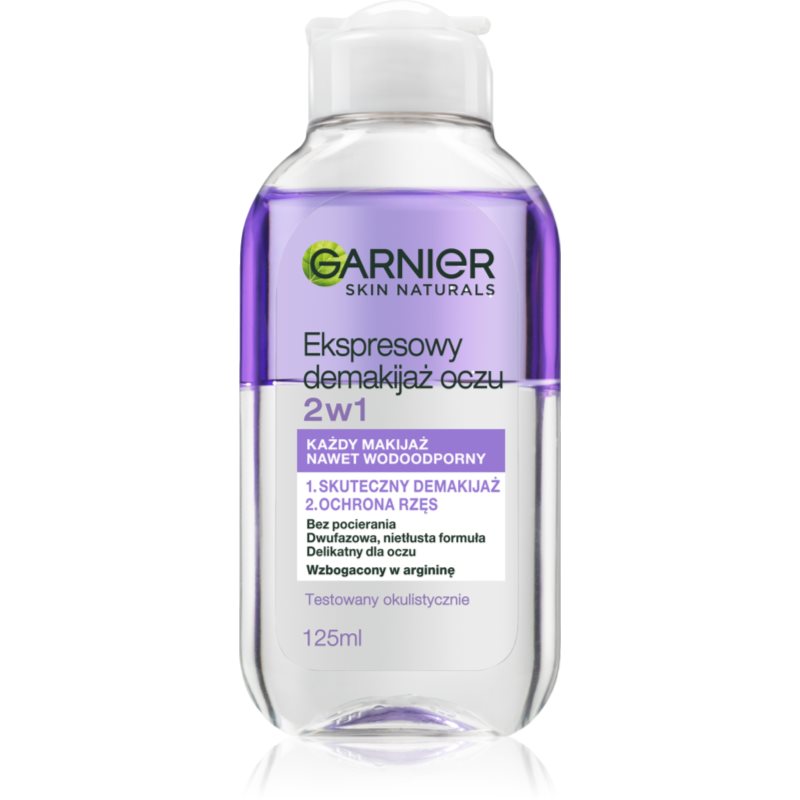 Garnier Skin Naturals Förstärkande rengörande ögonsminksborttagare 2-i-1 125 ml female