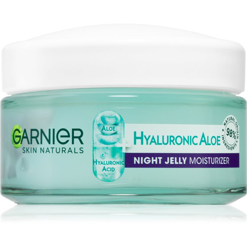 Garnier Hyaluronic Aloe Jelly moisturising and smoothing night gel cream 50 ml
