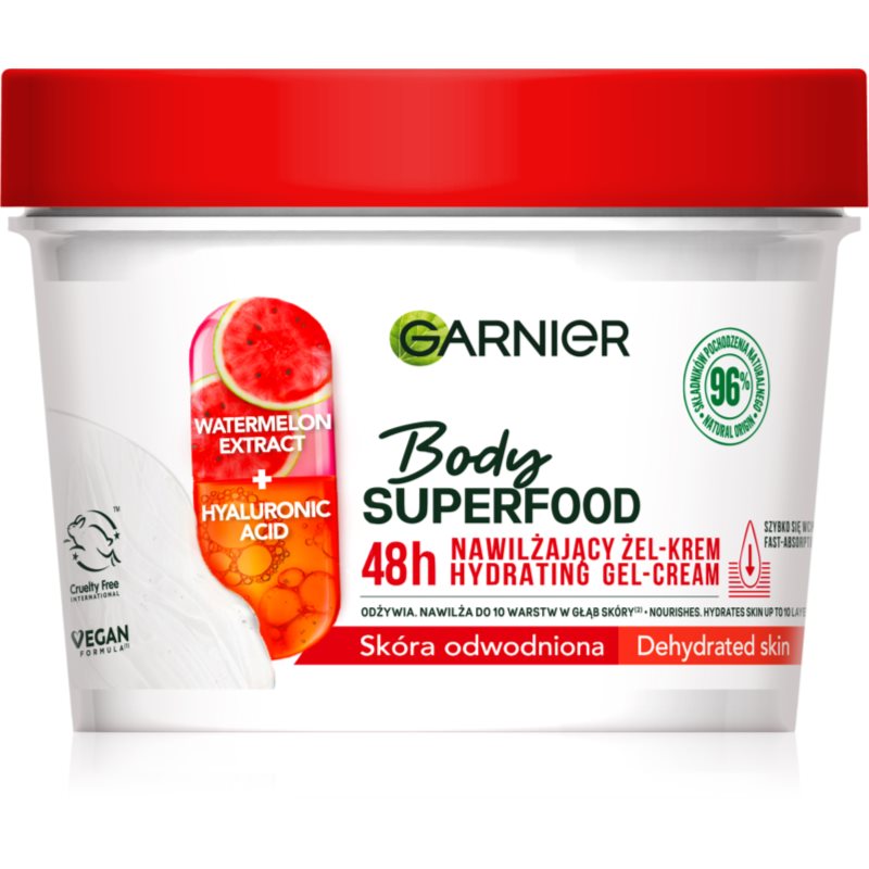 Garnier Body SuperFood återfuktande kroppsgel 380 ml female