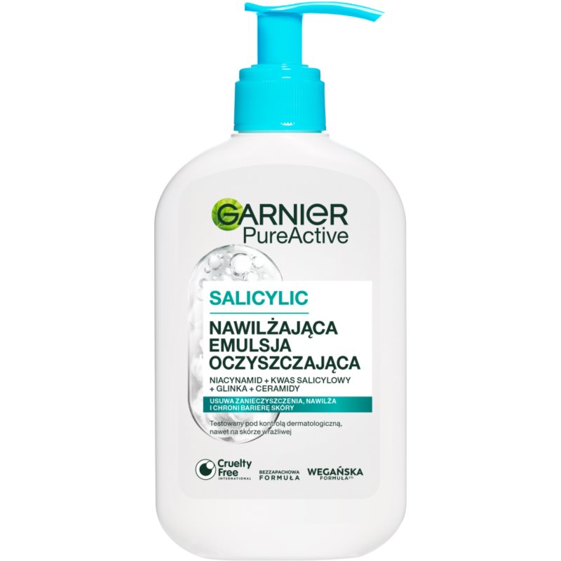 Garnier Pure Active hydratačný čistiaci gél proti nedokonalostiam pleti 250 ml