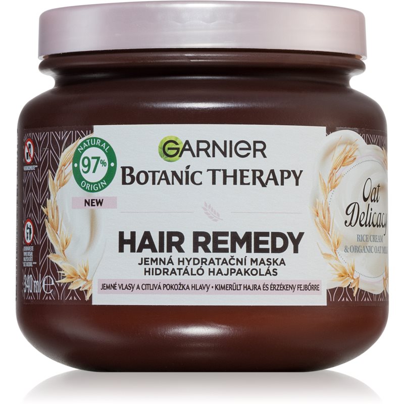 Garnier Botanic Therapy Hair Remedy зволожуюча маска для волосся для чутливої шкіри 340 мл