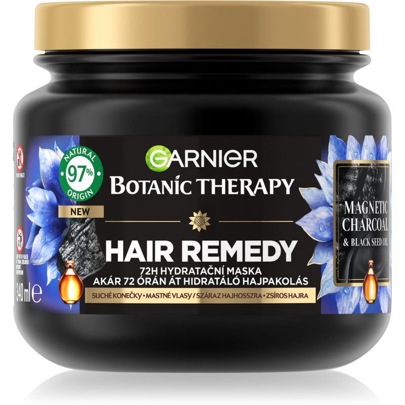 E-shop Garnier Botanic Therapy Hair Remedy hydratační maska pro mastnou vlasovou pokožku a suché konečky 340 ml