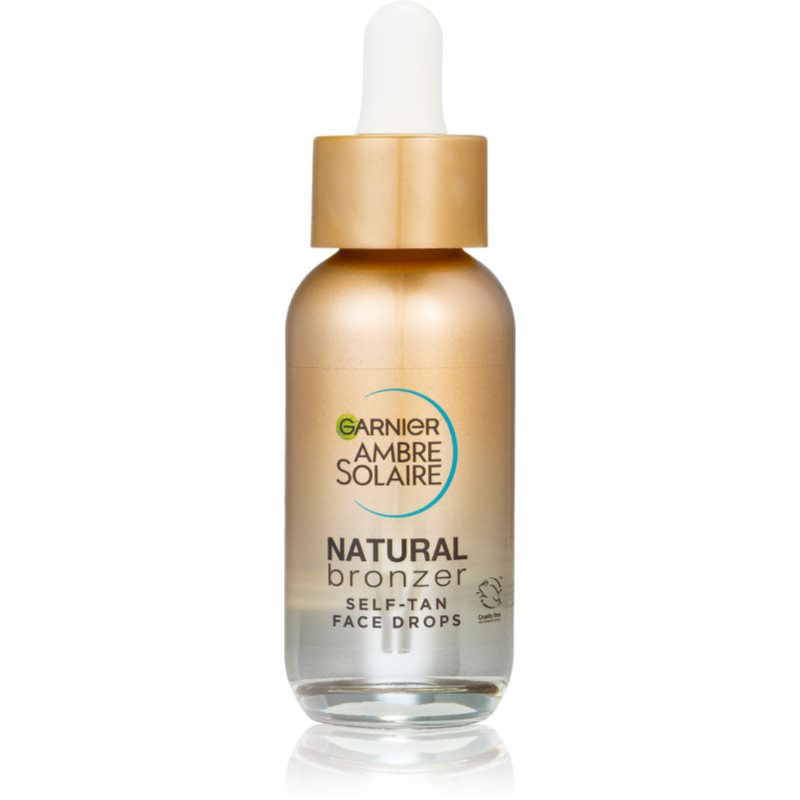 Garnier Ambre Solaire Natural Bronzer gouttes auto bronzantes visage 30 ml