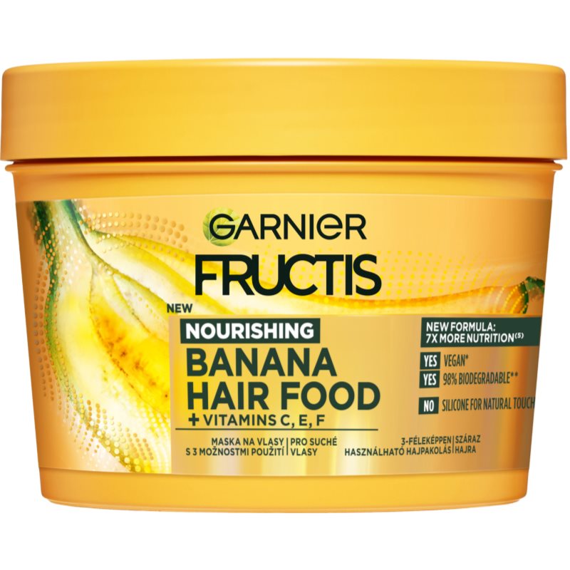 Garnier Fructis Banana Hair Food nourishing mask for dry hair 390 ml