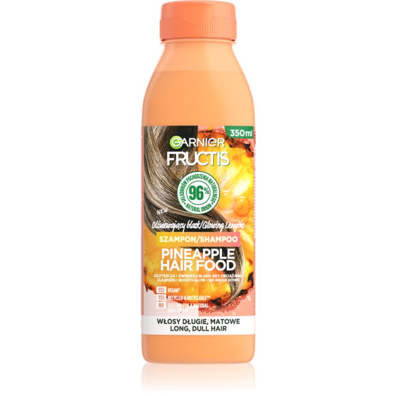 Garnier Fructis Pineapple Hair Food Schampo för långt hår 350 ml female