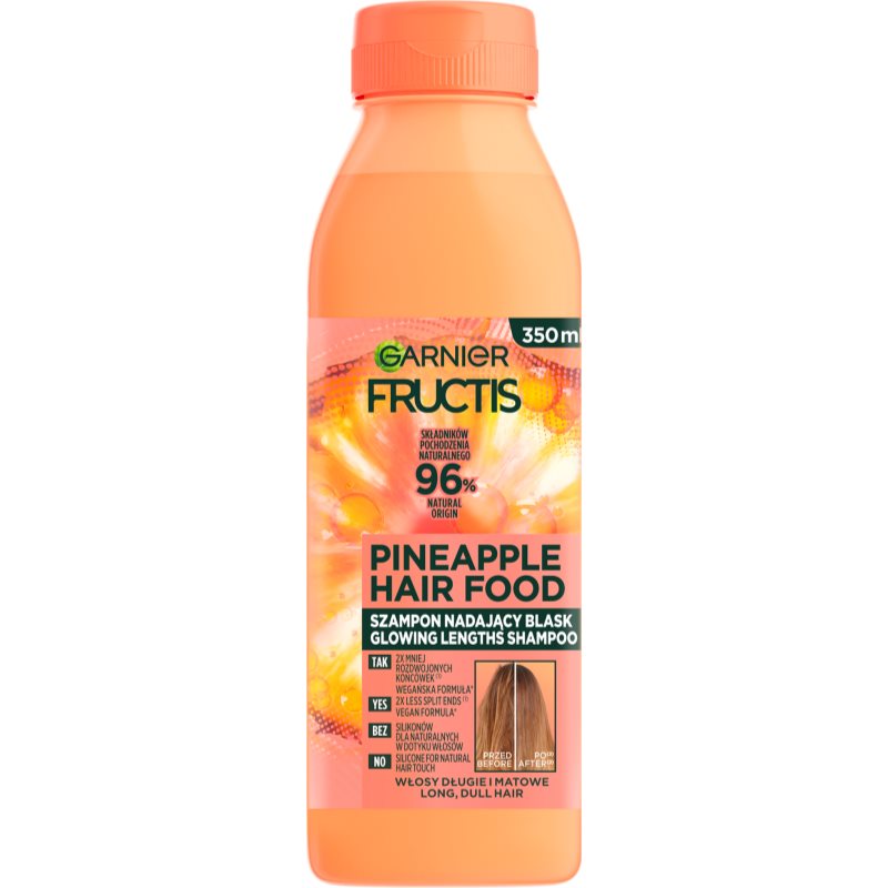 Garnier Fructis Pineapple Hair Food szampon dla długich włosów 350 ml