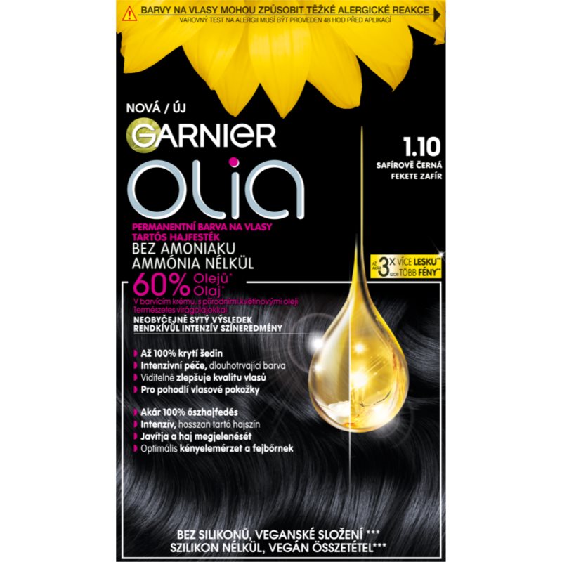 Garnier Olia Big Kit coloration cheveux permanente teinte 6.3 Gold - vue 7