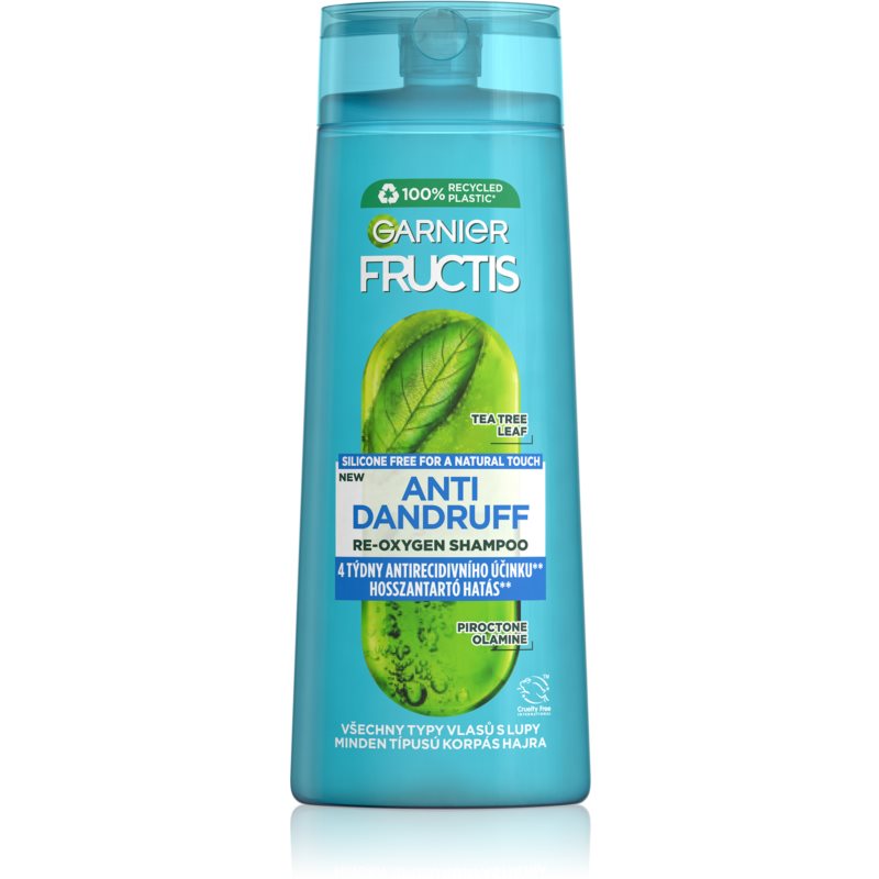 Garnier Fructis Antidandruff Shampoo gegen Schuppen für alle Haartypen 250 ml