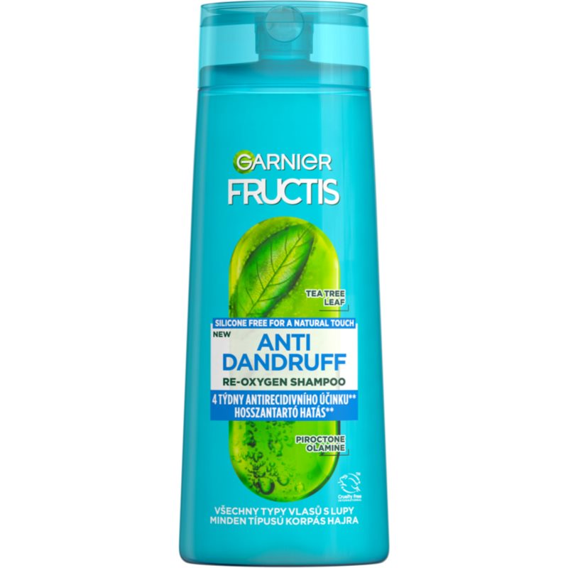 Garnier Fructis Antidandruff Shampoo gegen Schuppen für alle Haartypen 250 ml