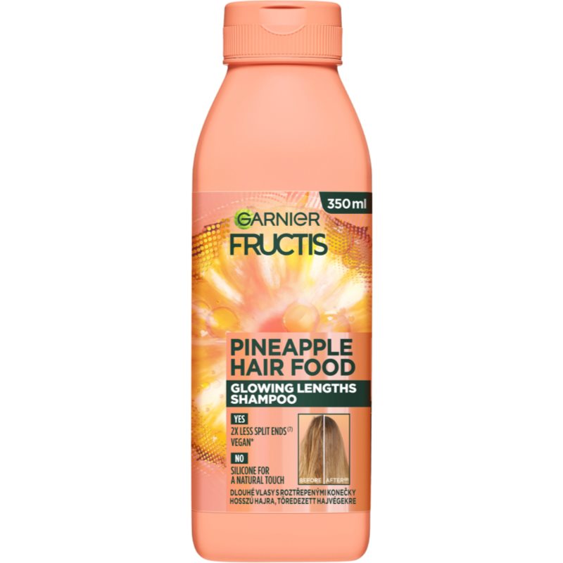 Garnier Fructis Pineapple Hair Food Shampoo für langes Haar 350 ml