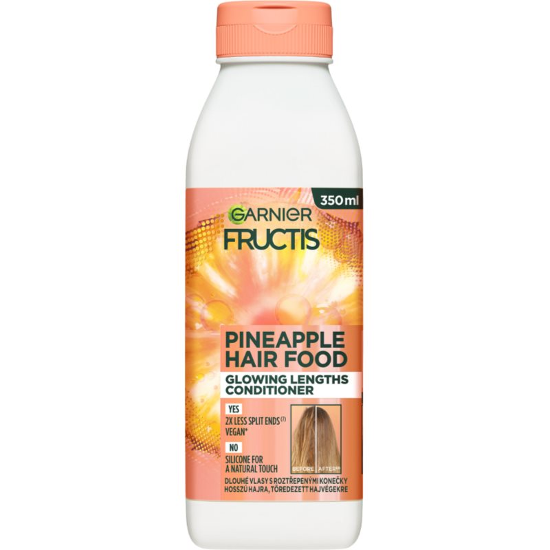 Garnier Fructis Pineapple Hair Food élénkítő kondicionáló hosszú hajra 350 ml