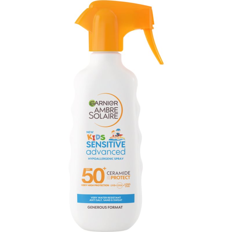 Garnier Ambre Solaire Sensitive Advanced spray protecteur pour enfant SPF 50+ 270 ml