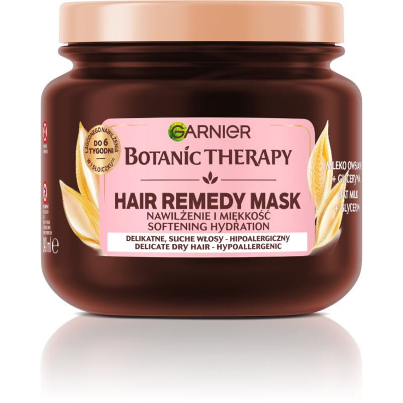 Garnier Botanic Therapy Hair Remedy feuchtigkeitsspendende Maske für die Haare für empfindliche Oberhaut 340 ml