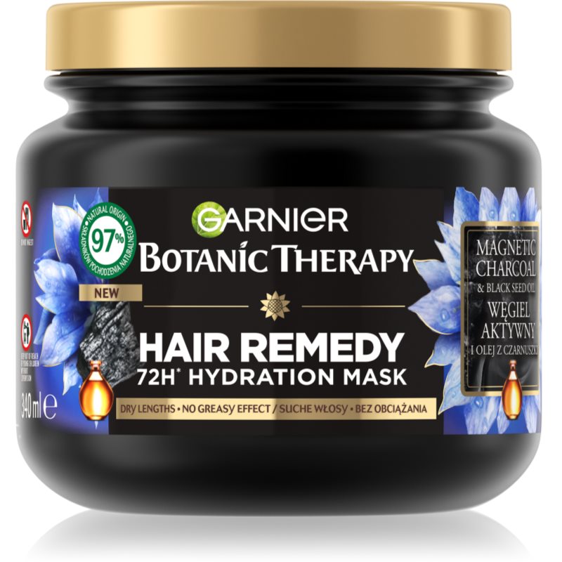 Garnier Botanic Therapy Hair Remedy Återfuktande mask för fet hårbotten och torra hårtoppar 340 ml female