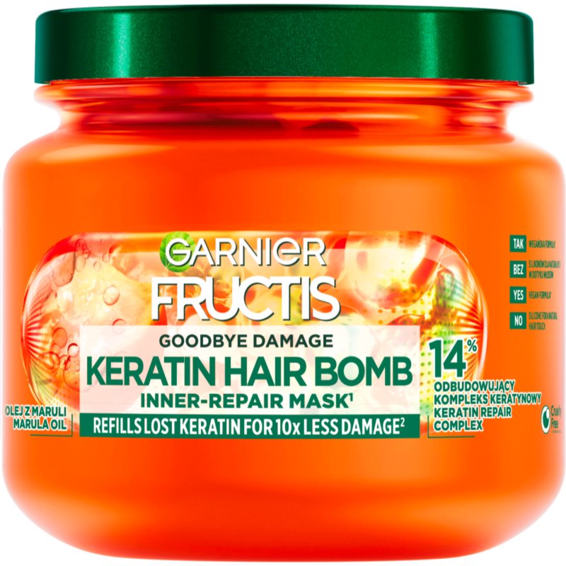 Garnier Fructis Goodbye Damage Maske für schwaches und beschädigtes Haar 320 ml