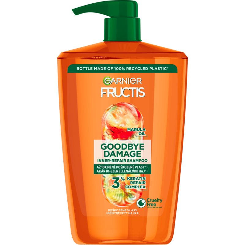 Garnier Fructis Goodbye Damage stärkendes Shampoo für beschädigtes Haar 1.000 ml