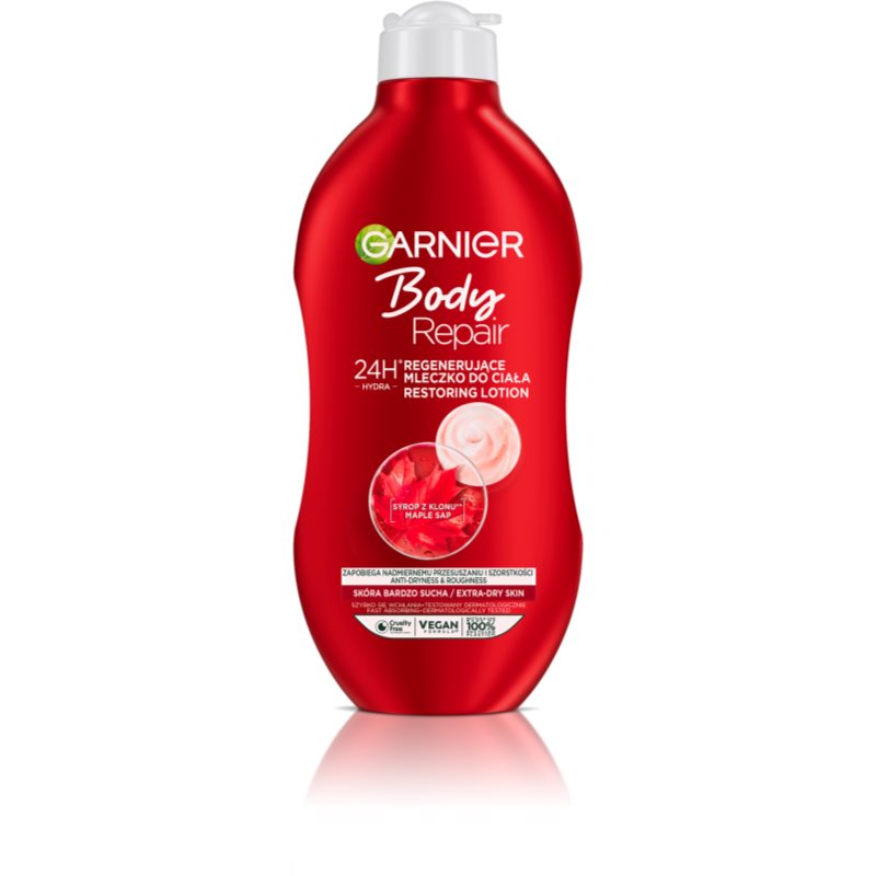 Garnier Garnier Body Repair regenerujące mleczko do ciała do bardzo suchej skóry 400 ml
