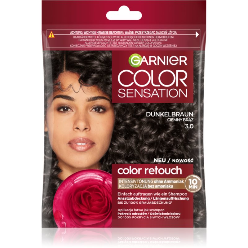 Garnier Color Sensation Tönungsshampoo für das Haar Farbton 3.0 Dark Brown 1 St.