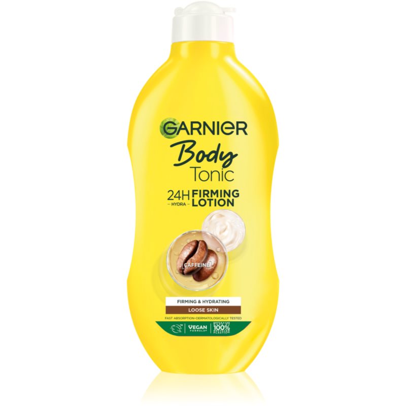 E-shop Garnier Body Tonic hydratační a zpevňující tělové mléko 400 ml