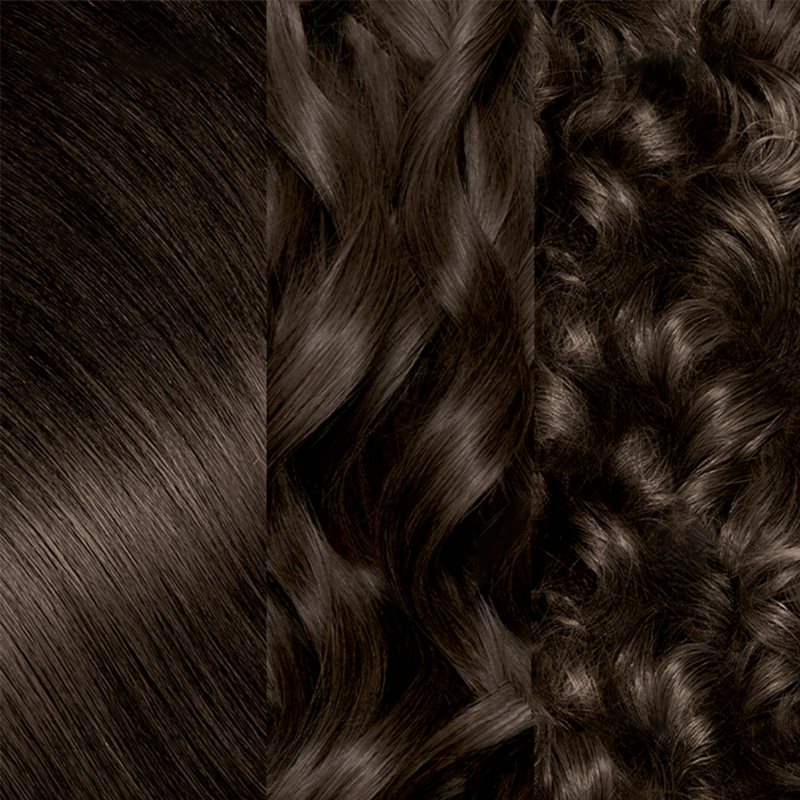 Garnier Olia Big Kit перманентна фарба для волосся відтінок 5.12 Iridescent Brown 1 кс