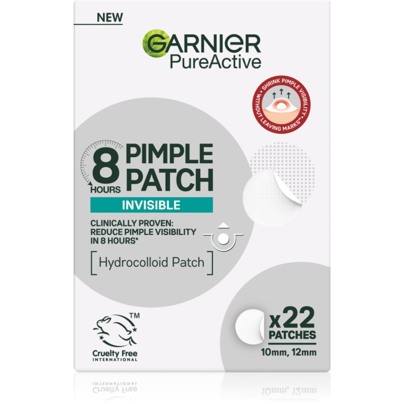 Garnier Pure Active Pimple Patch plåsterpaket för att behandla hudbristningar 22 st. female