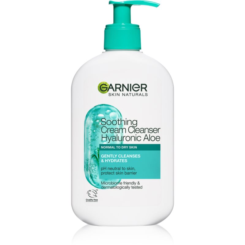 Garnier Skin Naturals Hyaluronic Aloe Lindrande rengöringskräm med hyaluronsyra 250 ml female