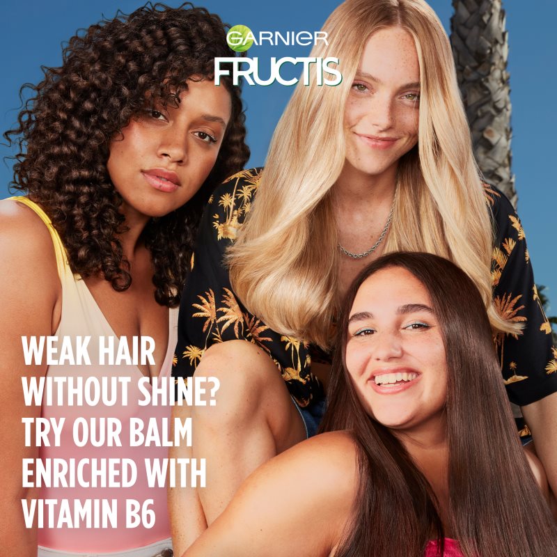 Garnier Fructis Strength & Shine Strengthening Balm For Hair Strengthening And Shine 200 Ml