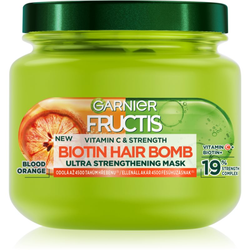 Garnier Fructis Vitamin & Strength hĺbkovo posilňujúca maska na vlasy 320 ml