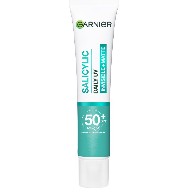 Garnier Pure Active Daily UV matujúci fluid proti nedokonalostiam pleti SPF 50+ 40 ml