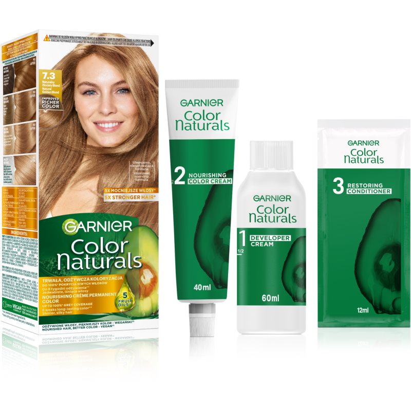 Garnier Color Naturals Creme Haarfarbe Farbton 7.3 Natural Golden Blonde 1 St.