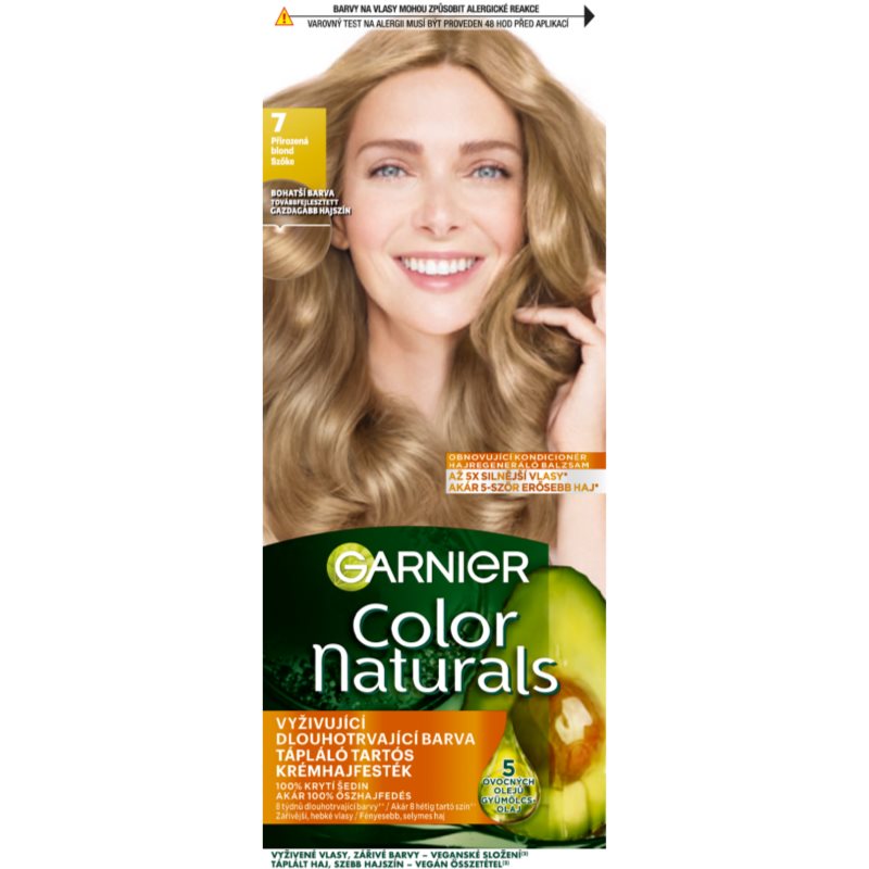 Garnier Color Naturals Creme hajfesték árnyalat 7 Natural Blonde 1 db