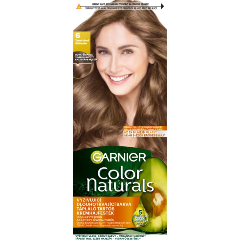 Garnier Color Naturals Creme Haarfarbe Farbton 6 Natural Dark Blonde . 1 Stk